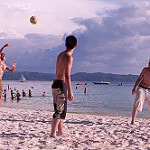 beach volleyball, Boracay, Malay, Aklan