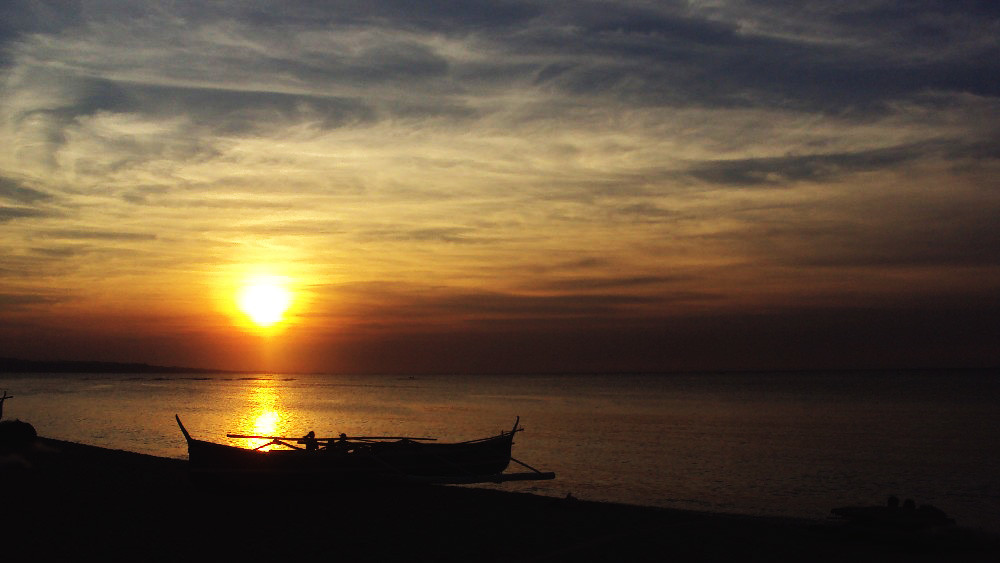 Sunset in Pagudpud, Ilocos Norte